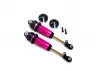 Traxxas Shocks, GTR xx-long pink-anodised, PTFE-coated bodies with TiN shafts (fully assembled, without springs) (2)