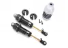 Traxxas Shocks GTR xx-long hard-anodized PTFE-coated bodies with TiN shafts (assembled) (2) (without springs)