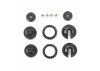 Traxxas Caps spring retainers GTR Shock (upper cap (2)/ hollow balls (4)/ bottom cap (2)/ upper retainer (2)/ lower retainer (2)