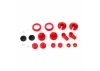 Traxxas Rebuild kit oil-filled Shocks (o-ring bladder piston shaft guide E-clips Shock cap Shock rod end) renews 2 Shocks