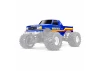 Traxxas X-MAXX MT Bodyshell - Ford F150 Bigfoot Pre Painted Blue