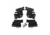 Traxxas X-MAXX Battery hold-down mounts left (2)/ right (2)/ 3x18mm CS (4)