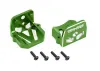 Traxxas Motor mounts, 6061-T6 aluminium (green-anodised) (front + rear)