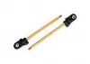 Traxxas X-MAXX Shaft GTX Shock TiN-coated (2) (assembled with rod ends and steel hollow balls)