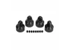 Traxxas X-MAXX Shock caps Aluminium (hard-anodized PTFE-coated) GTX Shocks (4)/ spacers (8)
