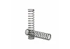 Traxxas X-MAXX Springs Shock (natural finish) (GTX) (1.055 rate) (2)