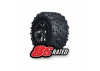 Traxxas MAXX AT Tyres Pre Glued on Black X-MAXX Wheels (2)
