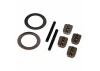 Traxxas X-MAXX Spider gear shaft (2)/ spacers (4)/16x23.5x.5 stainless washer (2) (for 7781X Aluminium differential carrier)