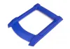 Traxxas Skid plate, roof (Body) (Blue)/ 3x15mm CS (4 pcs) (requires 7713X to mount)