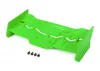 Traxxas Wing, green/ 4x12mm FCS (4)