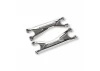 Traxxas Suspension arms, chrome, upper (left or right, front or rear), heavy duty (2)