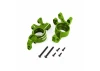 Traxxas Steering blocks, 6061-T6 aluminium (green-anodised), left + right