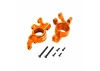 Traxxas Steering blocks, 6061-T6 aluminium (orange-anodised), left + right