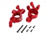 Traxxas Steering blocks, 6061-T6 aluminium (red-anodised), left + right