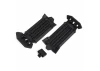 Traxxas Skid plate, front (1), rear (1)/ rubber impact cushion (1)