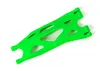 Traxxas Suspension arm, lower, green (1) (right, front or rear) (for use with 7895 X-MAXX WideMaxx suspension kit)