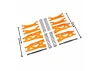 Traxxas X-MAXX WideMaxx Suspension Kit - Orange