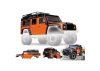 Traxxas Land Rover Defender Adventure Orange Pre Painted Bodyshell With ExoCage (325mm Wheelbase)