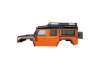 Traxxas Land Rover Defender Adventure Orange Pre Painted Bodyshell With ExoCage (325mm Wheelbase)
