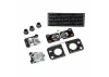 Traxxas Grill Land Rover Defender/ grill mount (3)/ headlight housing (2)/ lens (2)/ headlight mount (2) (fits 8011 body)