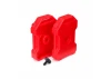 Traxxas Fuel canisters (red) (2)/ 3x8 FCS (1)