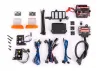 Traxxas Pro Scale LED light set, TRX-4 Ford Bronco (1979) or Ford F-150 (1979), complete with power module (contains headlights, tail lights, side marker lights, + distribution block) (fits 8010 or 9230 series bodies)