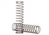 Traxxas Springs Shock (natural finish) (GTS) (0.30 rate white stripe) (2)