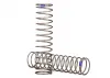 Traxxas Springs Shock (natural finish) (GTS) (0.61 rate blue stripe) (2)
