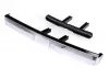 Traxxas Bumper, front (chrome)/ bumper mount (2)/ 3x10 BCS (2)