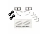 Traxxas Mirrors side chrome (left right)/ retainers (2)/ body clips (4)