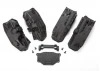 Traxxas Fenders inner (narrow) front rear (2 each)/ rock light covers (8)/ battery plate/ 3x8 flathead screws (4)