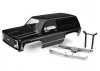 Traxxas Body, Chevrolet Blazer (1979), complete (black) (includes grille, side mirrors, door handles, windshield wipers, front + rear bumpers, decals)
