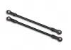 Traxxas Suspension links rear upper (2) (5x115mm steel) (assembled with hollow balls) (for use with 8140 TRX-4 Long Arm Lift Kit)