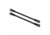 Traxxas Suspension links rear lower (2) (5x115mm steel) (assembled with hollow balls) (for use with 8140 TRX-4 Long Arm Lift Kit)