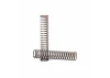 Traxxas Springs Shock long (natural finish) (GTS) (0.39 rate orange stripe) (for use with TRX-4 Long Arm Lift Kit)