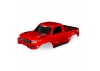 Traxxas Body, TRX-4 Sport, red (painted, decals applied) (for clipless mounting) (requires 8080X inner fenders)