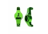 Traxxas Caster blocks 6061-T6 Aluminium (green-anodized) left and right