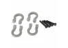 Traxxas Bumper D-Rings grey (front or rear)/ 2.0x12 CS (4)