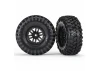 Traxxas Tires and wheels assembled glued (TRX-4 wheels Canyon Trail 1.9 tires) (2)