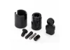 Traxxas Output drive transmission or differential (pin retainer (1)/ drive cup (1)/ drive ball (1)/ drive pin (1)/ 3x11 screw pin (1)/ cross pin (black) (1) 3x6 BCS with threadlock (1)