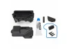 Traxxas Box receiver (sealed) (steering servo mount)/ receiver cover/ access plug/ foam pads/ silicone grease/ 2.5x10 CS (3)