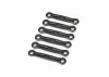 Traxxas Camber link/toe link set (plastic/ non-adjustable) (front rear)