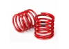 Traxxas Spring Shock (red) (4.4 rate black stripe) (2)