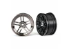 Traxxas Wheels 1.9 split-spoke (black chrome) (front) (2)