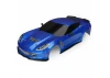 Traxxas Body Chevrolet Corvette Z06 blue (painted decals applied)