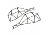 Traxxas Tube chassis side section (left right) (satin black chrome-plated)