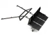 Traxxas Tube chassis center section rear (satin black chrome-plated)