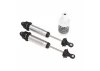 Traxxas Shocks GTR 134mm silver Aluminium (fully assembled w/o springs) (front threaded) (2)