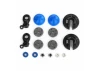 Traxxas Rebuild kit GTR Shocks (x-rings bladders pistons piston nuts Shock rod ends) (renews 2 Shocks)