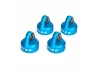 Traxxas Shock caps Aluminium (blue-anodized) King Shocks (4)